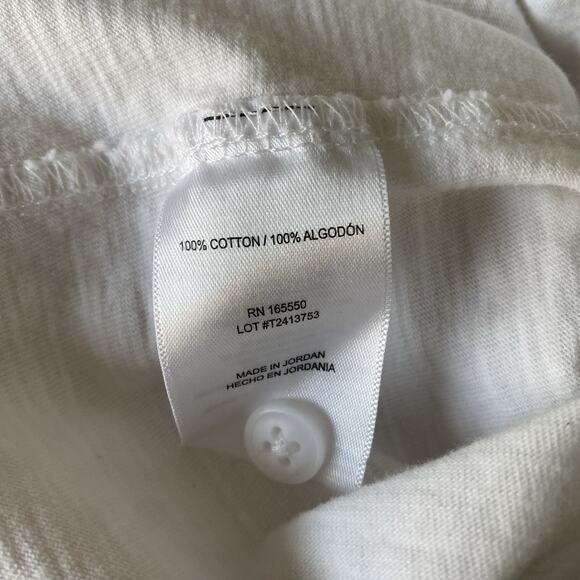 Mens 32 Degrees Cool White Short Sleeve Button Up Size Small 100% Cotton Casual - Picture 8 of 9